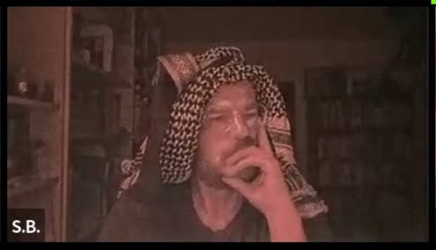 Hate Crime: S. B. Alger Mocking "Crazy Arab Husband" with a 'towel on head' show